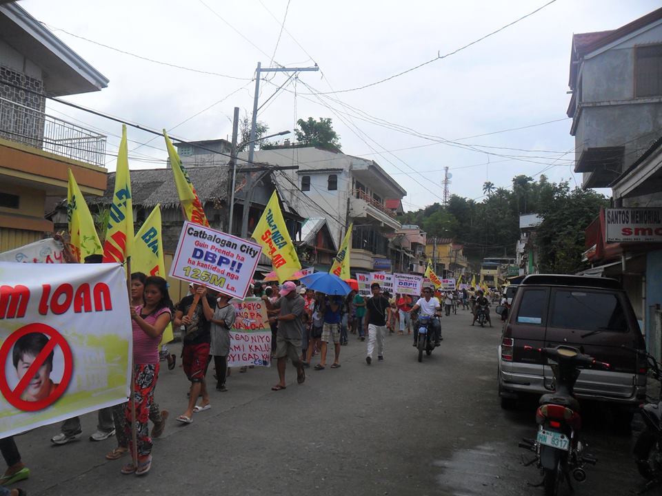 CATB. COP : NO-TO-PHP800M-LOAN-COALITION ASSEMBLY AT PROVINCIAL CAPITOL, VERY PEACEFUL!
