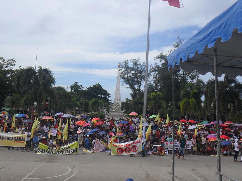 CATB. COP : NO-TO-PHP800M-LOAN-COALITION ASSEMBLY AT PROVINCIAL CAPITOL, VERY PEACEFUL!