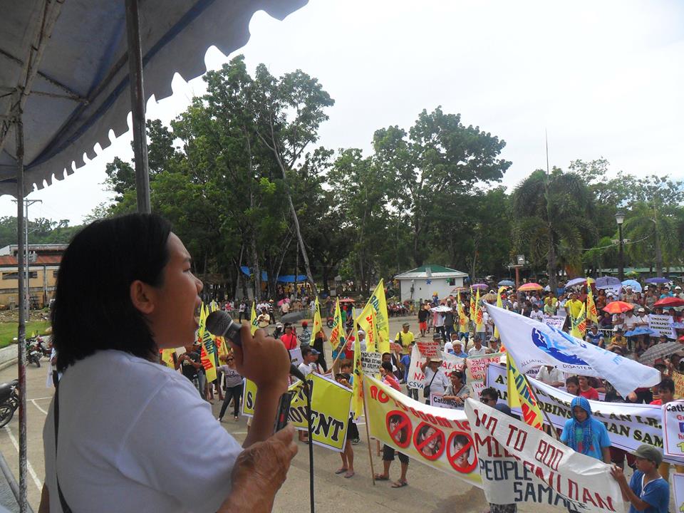CATB. COP : NO-TO-PHP800M-LOAN-COALITION ASSEMBLY AT PROVINCIAL CAPITOL, VERY PEACEFUL!