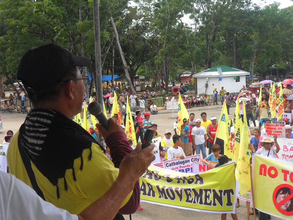 CATB. COP : NO-TO-PHP800M-LOAN-COALITION ASSEMBLY AT PROVINCIAL CAPITOL, VERY PEACEFUL!