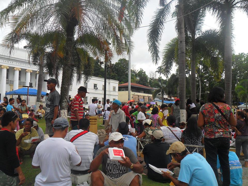 CATB. COP : NO-TO-PHP800M-LOAN-COALITION ASSEMBLY AT PROVINCIAL CAPITOL, VERY PEACEFUL!