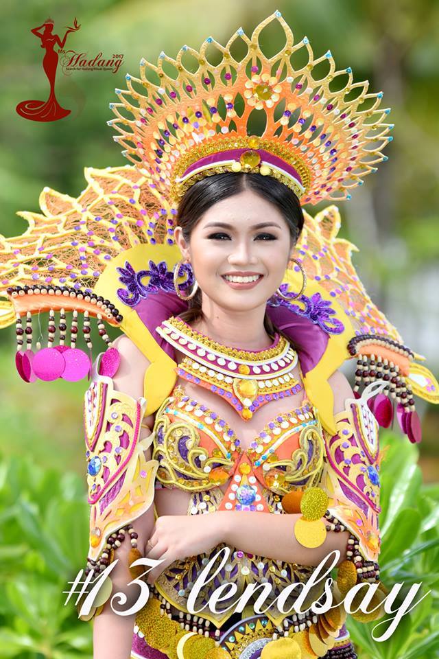 FOURTEEN BEAUTIES COMPETE FOR MS. HADANG/RITUAL QUEEN 2017