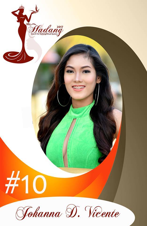 FOURTEEN BEAUTIES COMPETE FOR MS. HADANG/RITUAL QUEEN 2017