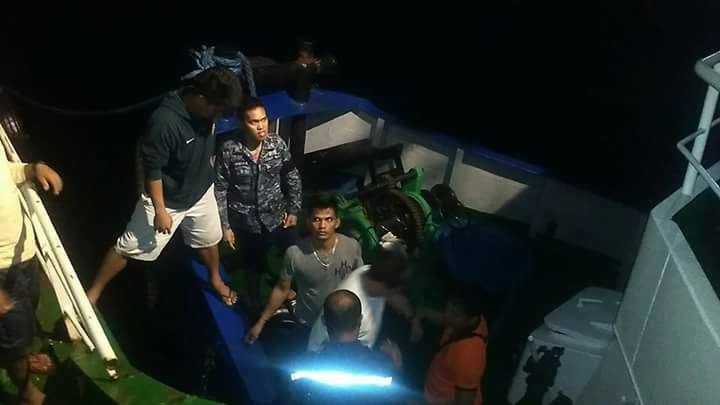 CARGO VESSEL SUBMERGED IN DAWAHON ISLAND BATO LEYTE;  28 rescued, 1missing