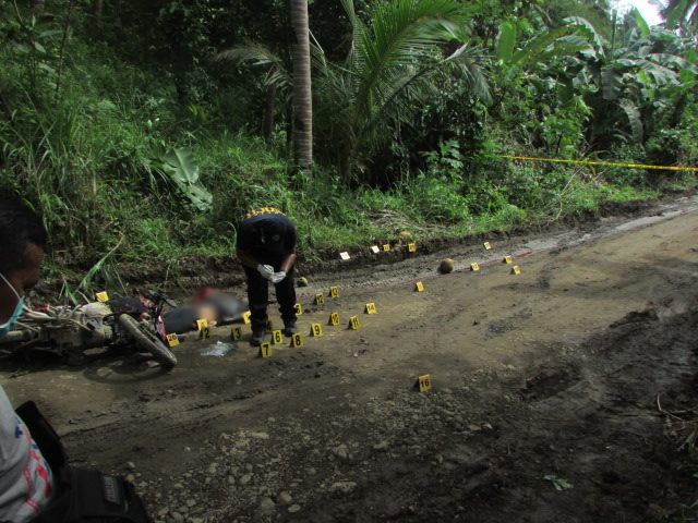 VILLAGE CHIEF, AIDE; SHOT TO DEATH