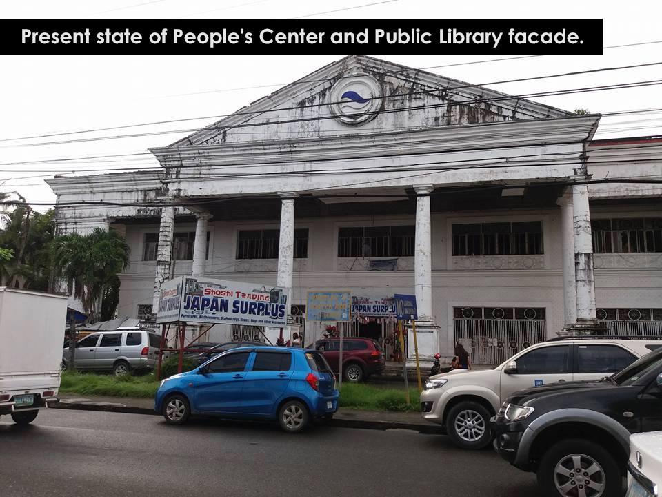 PEOPLE’S CENTER AND LIBRARY IN DETERIORATING STATE