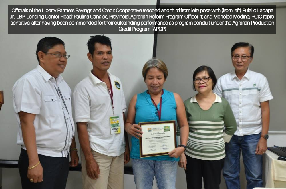 7 LEYTE FARMERS ORGANIZATIONS COMMENDED BY DAR, LBP