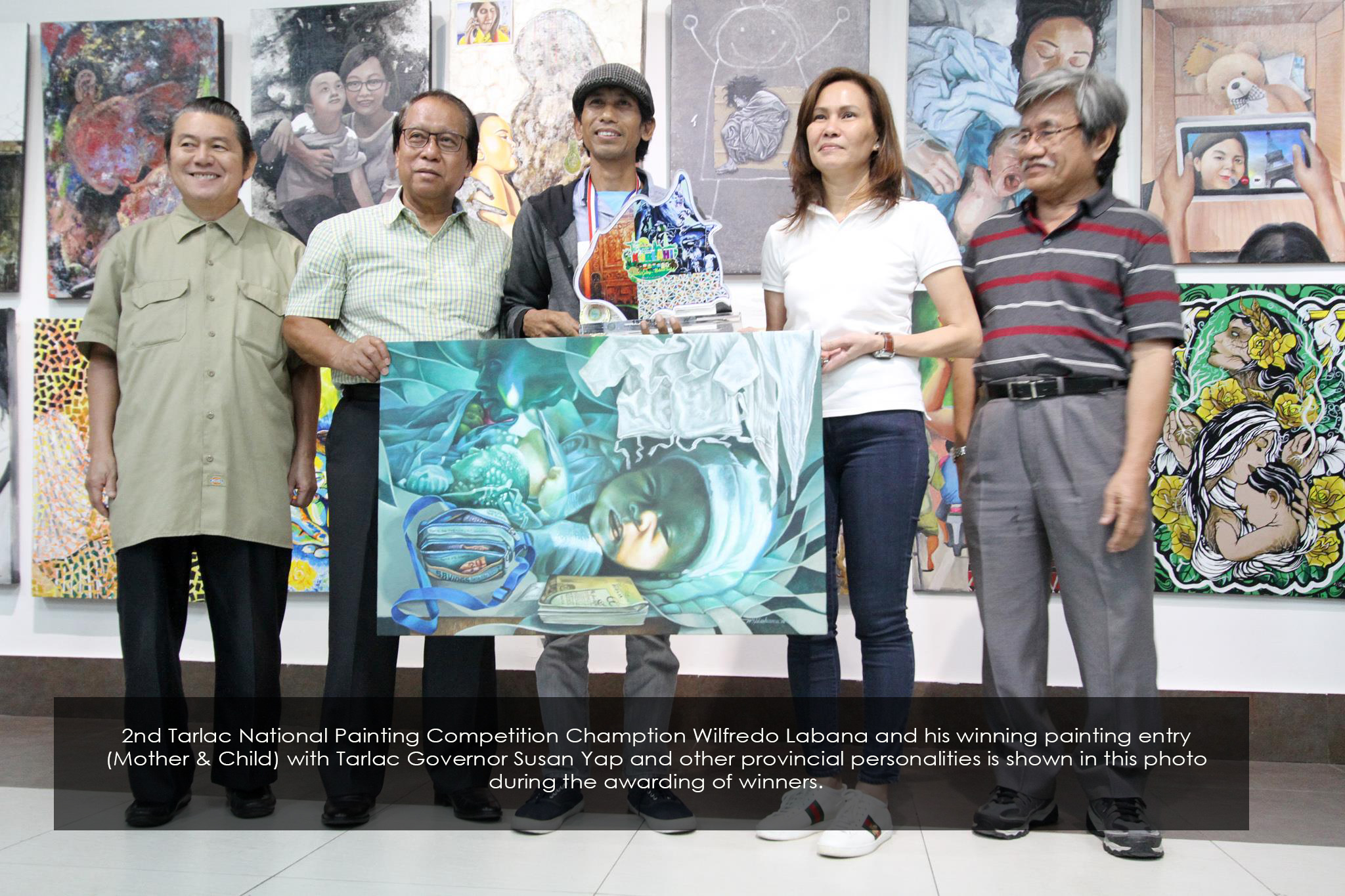 CALBAYOG ARTIST CHAMPIONS TARLAC NATIONAL PAINTING COMPETITION