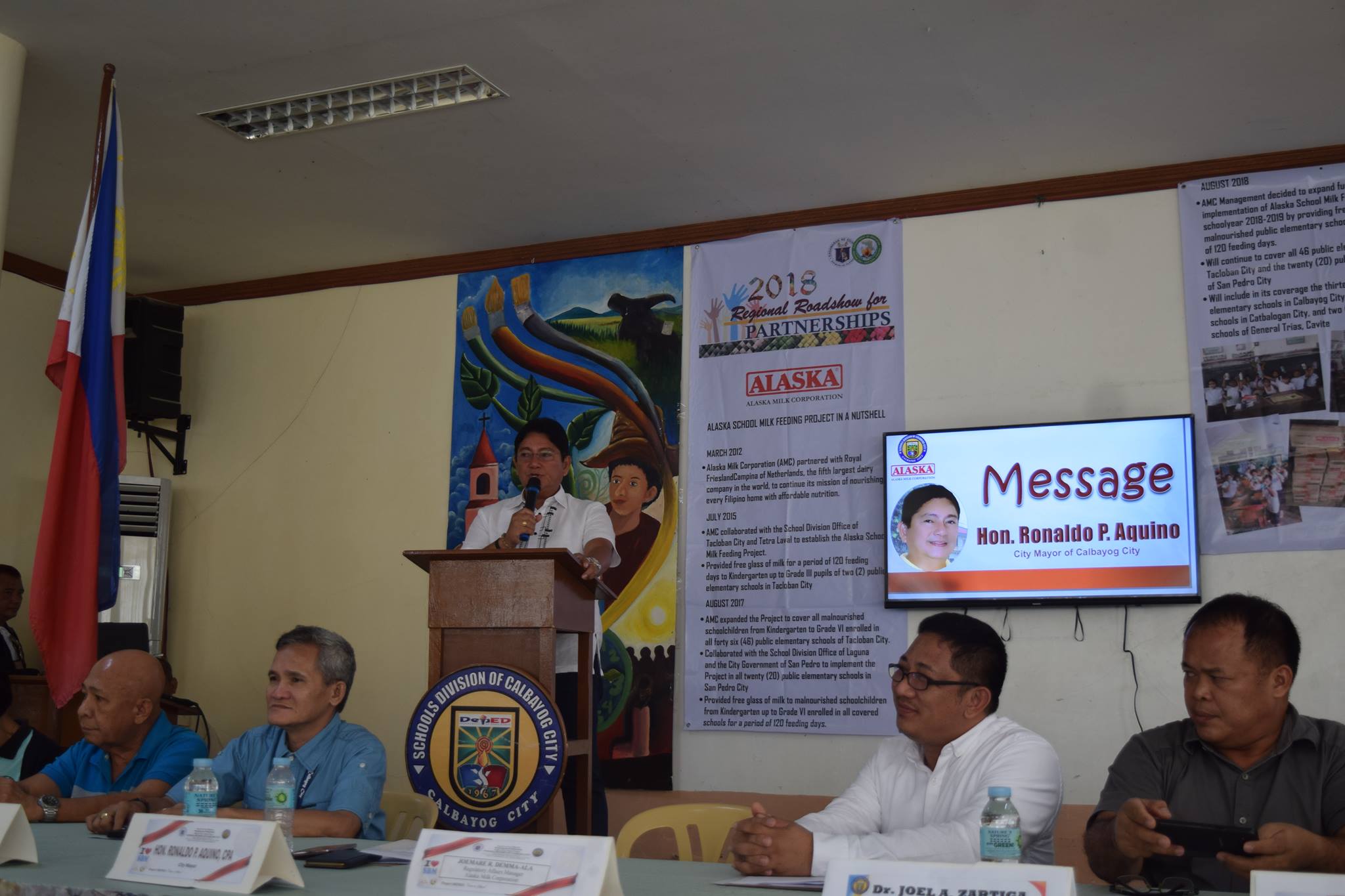 CALBAYOG PUBLIC SCHOOLS CHILDREN, RECIPIENT OF ALASKA SCHOOL MILK FEEDING PROJECT