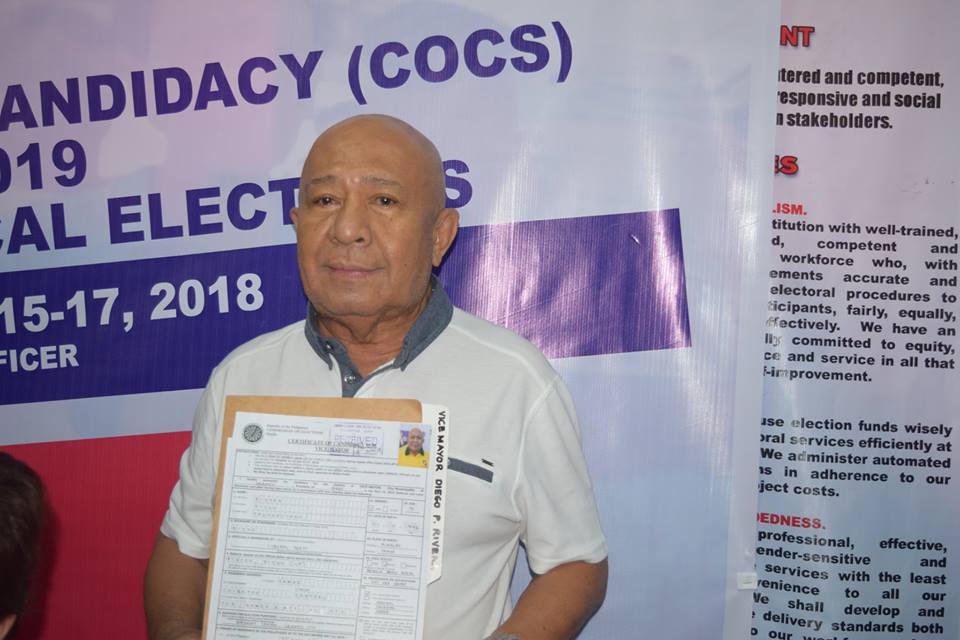 MAYOR AQUINO BIDS FOR 3RD AND LAST TERM; FILES COC